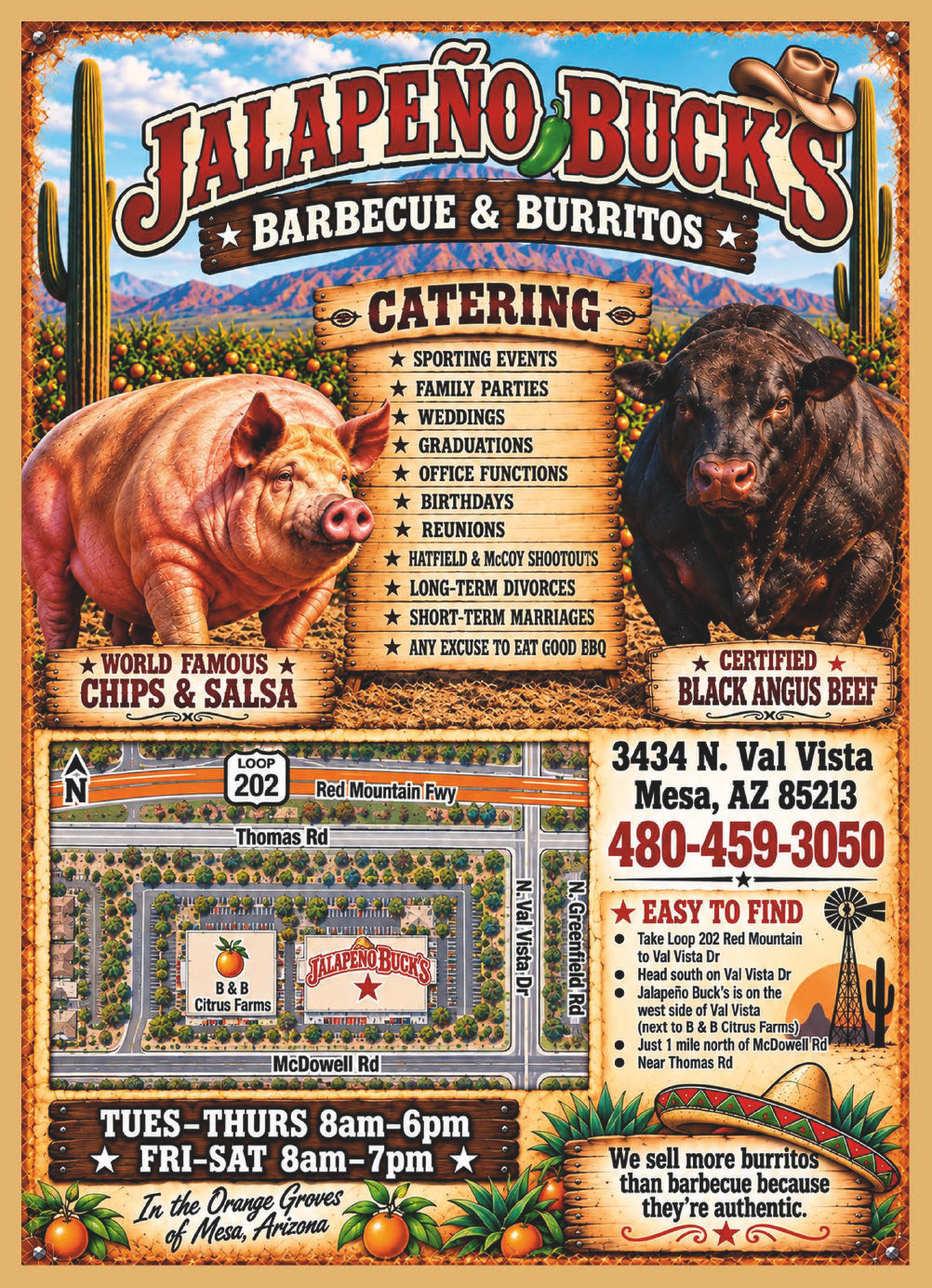 Menu front